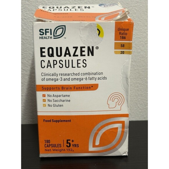 EQUAZEN Triple Strength Omega 3 & 6 Capsules Supports Brain Function, 60 Capsule - Picture 1 of 4